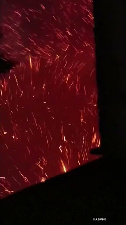 Video shows dramatic moment of drone exploding in Kyiv residential area