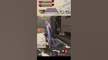 Hipfire Longbow shot for the clutch #apexlegends #apex #shorts