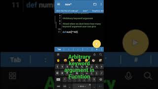 How to Use the Arbitrary Keyword argument in Function | Use of Arbitrary Keyword argument