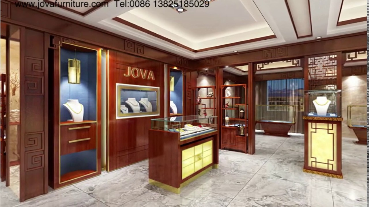Jewellery Showroom Furniture Retail Showroom Design Vintage Style