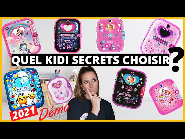 VTech - Journal intime électronique - KidiSecrets Selfie Music 2.0 Noir