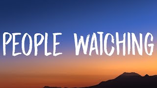 Conan Gray - People Watching (Lyrics)