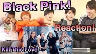 【BLACKPINK - 'Kill This Love' M/V】Japanese guys react to a Kpop star group [ENG sub]