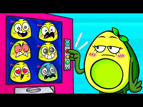MY EMOTIONS CONTROL ME ||  Don't Choose the Wrong Emotion! || Funny Situations By Avocado Couple