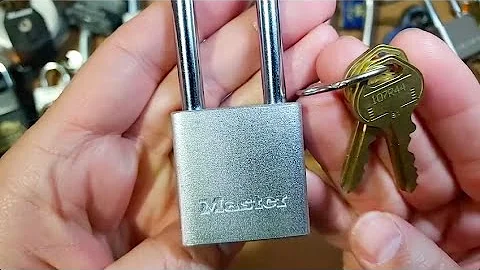 [57] Master Lock No 570 Padlock Picked Open