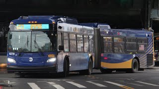 Q53-SBS bus announcements to Woodside-61 St (Clever Device screen)