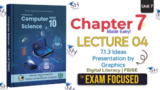 Class 10 Computer Science  Chapter 7, Lecture 4 - Ideas Presentation by Graphics (7.1.3)  FBISE