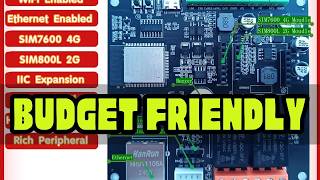 EA2 controller  Supports RS485 temp detect IIC Support Arduino and esphome code Ideal for diverse p
