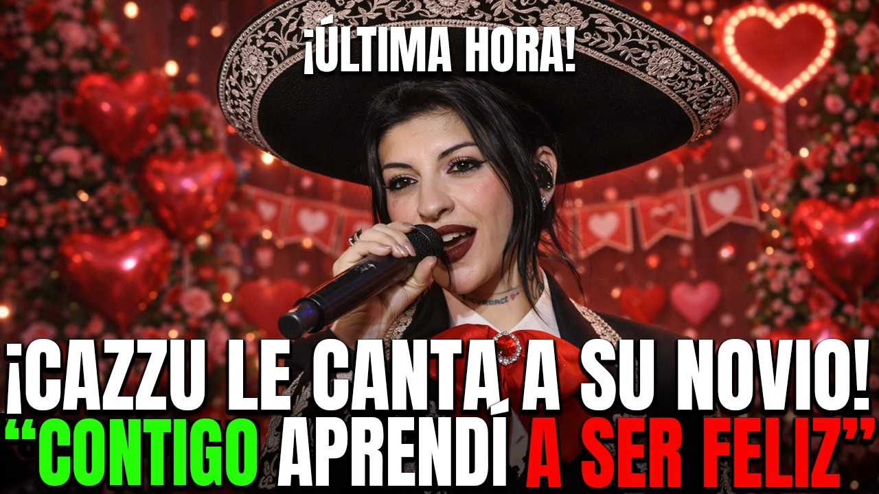 ¡BOMBAZO ROMÁNTICO! CAZZU LE CANTA A SU NUEVO NOVIO “ME ENSEÑASTE A AMAR OTRA VEZ” 😭❤️