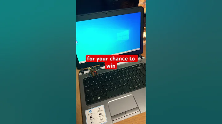 Laptop Repair Giveaway HP ProBook #shorts #fypシ #tech