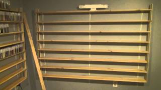 Just a quick video showing the new shelves I made and the new system I