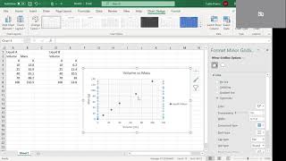 Graphing in Density Excel