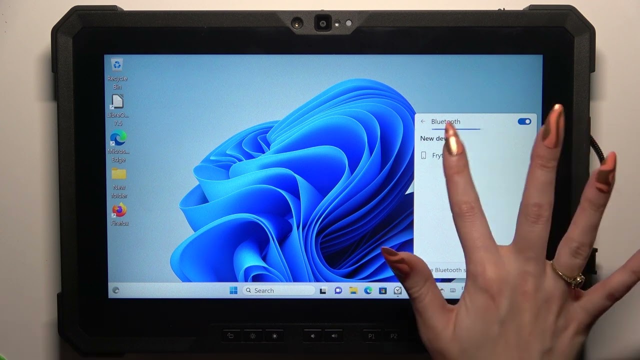 How to Connect Bluetooth Device with DELL RUGGED 7220 – Bluetooth Connection