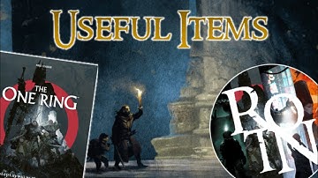USEFUL ITEMS for Player-Heroes - The One Ring 2e Roleplaying Game - from Free League Publishing