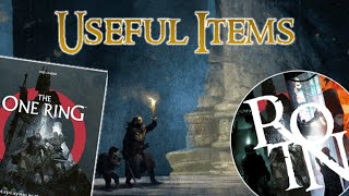 USEFUL ITEMS for Player-Heroes - The One Ring 2e Roleplaying Game - from Free League Publishing