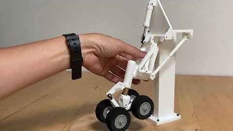 ROCKWELL B-1 LANCER BOMBER MAIN LANDING GEAR