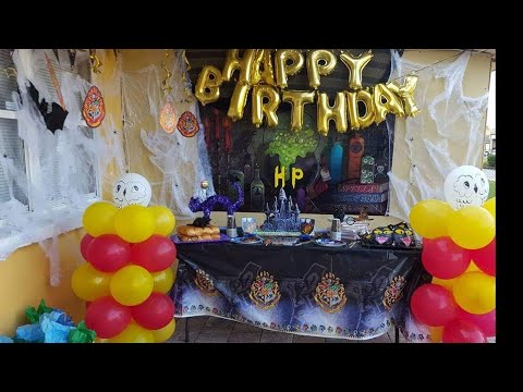  Decoracion para cumpleaños de Harry Potter. (Imágenes e ideas)