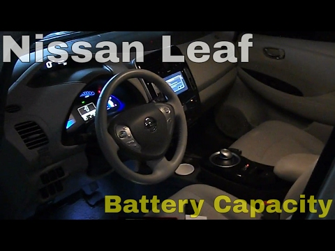 2017 Nissan Leaf How To Easily Check Your Cur Battery 2017 Nissan Leaf How To Easily Check Your Cur Battery Capacity You