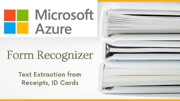 Azure Form Recognizer | Prebuilt Model for Receipt , Business card, ID | #2