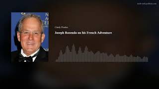 Joseph Rosendo on his French Adventure