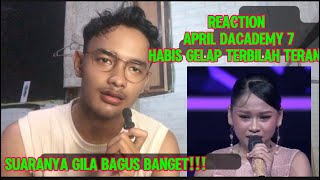 Download Lagu REACTION HABIS GELAP TERBITLAH TERANG!! APRIL DA7 MP3
