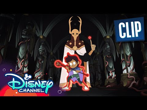 Luz Battles the Emperor ⚔️ | The Owl House | Disney Channel