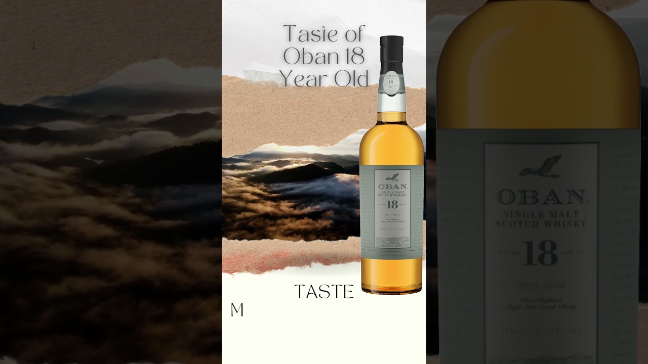 Elegance Matured: Exploring Oban 18 Year Old Whisky 🥃✨ 