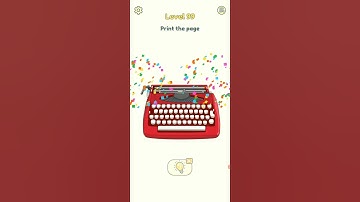 DOP 2 : Delete One Part Level 99 Print the page - game guide #shorts #dop2 #gaming