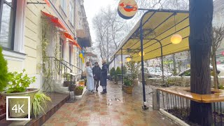 THE REAL UKRAINE NOW 🇺🇦 - The Foggy Atmosphere of the Streets of Odessa - Walking Tour [4K]