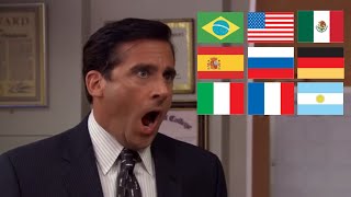 NO GOD, PLEASE NO in 7 Different Languages | The Office | Frame Toby | Michael Scott