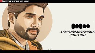 Samajavargamana Ringtone || Download Link 👇 || Ala Vaikunthapurramuloo Love Bgm || Allu Arjun