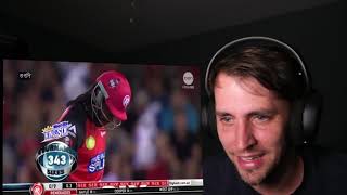 Chris Gayle fastest 50 - American Reaction! (first time watching Chris Gayle)