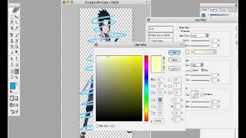 How to make neon lines  on Photoshop CS3