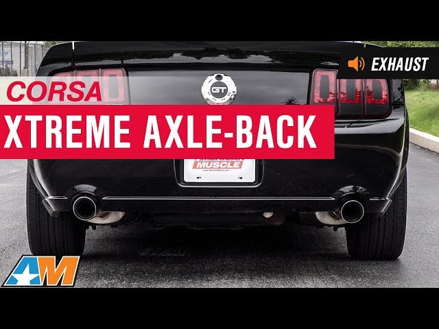 2005-2010 Mustang GT, GT500 Corsa Xtreme Axle-Back Exhaust Sound