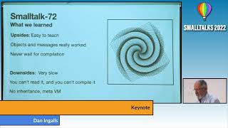 Keynote - Lessons Learned - Dan Ingalls