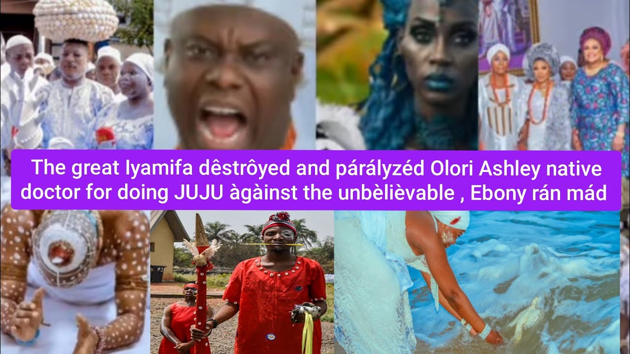 Great Iyamifa dêstrôyed Olori Ashley Babalawo for doing JUJU àgàinst Ooni Ebony rán mád Queen Naomi 