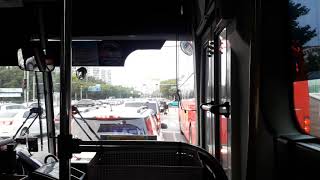 청룡교통 M6724번 1708호 송도국제교~장수IC