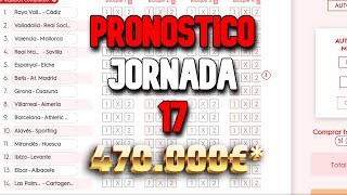 Pronosticos quiniela jornada 17