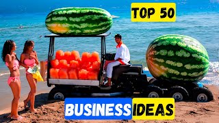 50 Best Business Ideas from around the world! Business Ideas 2024