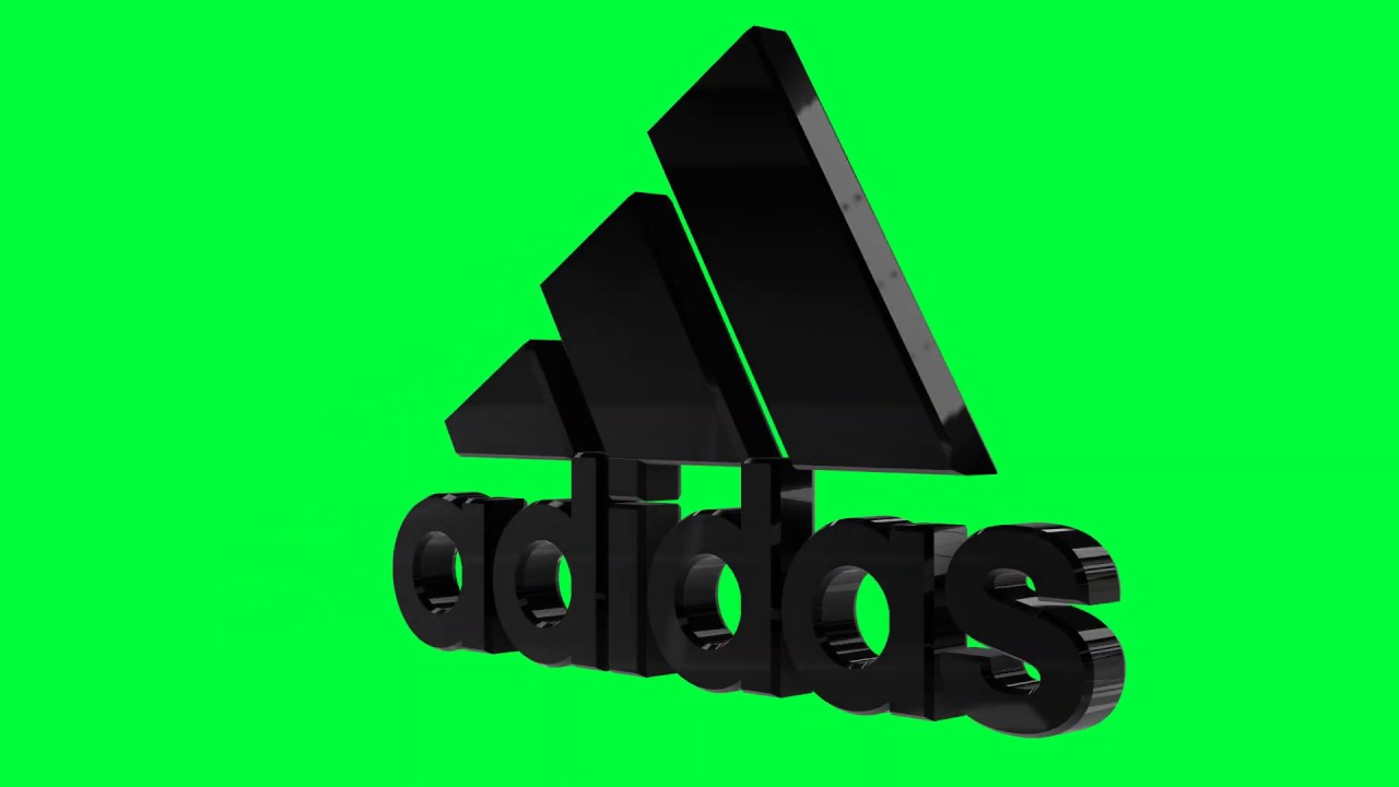 green adidas logo