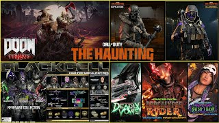 BO7 & Warzone Season 6 Battle Pass & Upcoming Bundles Skins DOOM SLAYER & DOOM GUY Skins The Hunting