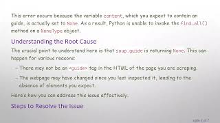 Celebrity Solving AttributeError When Web Scraping with Python: A Guide to BeautifulSoup Wealth
