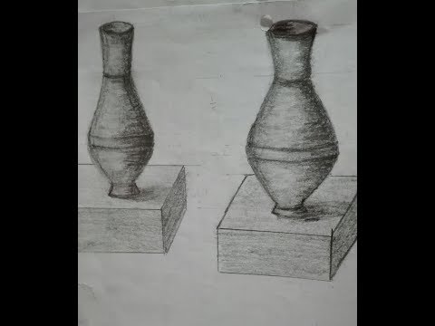 رسم لمبة جاز بالرصاص - YouTube