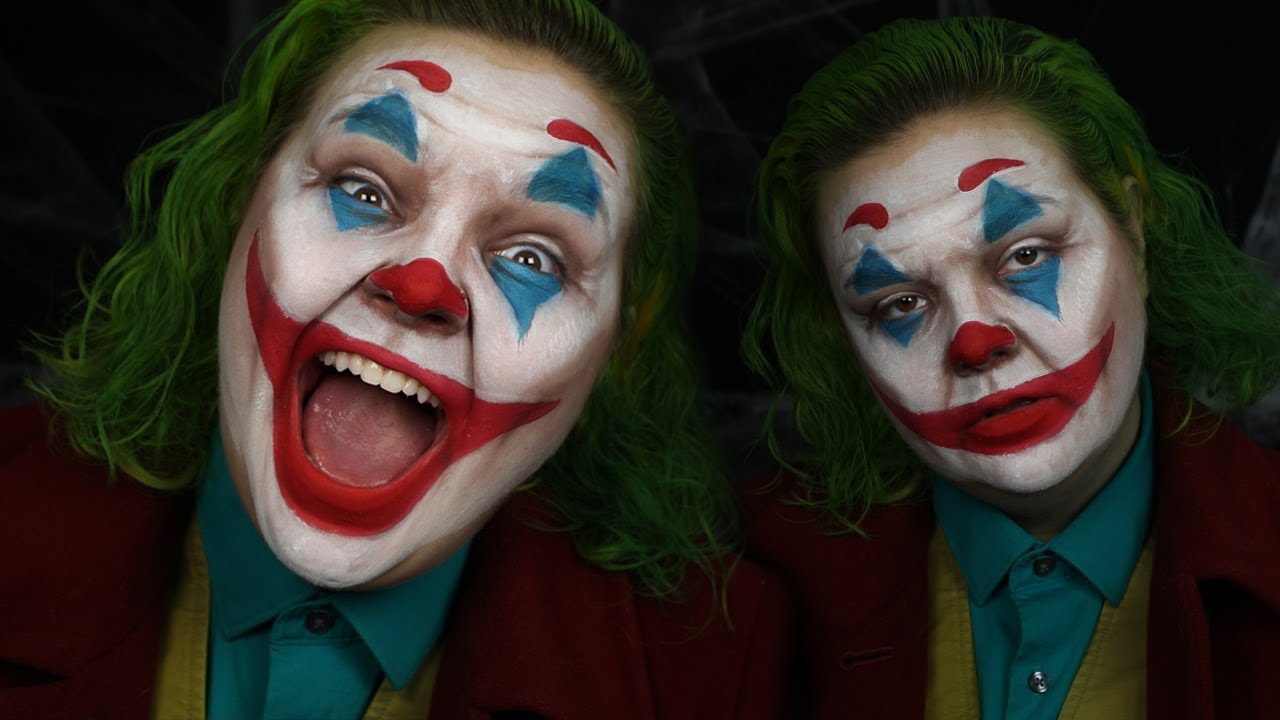 Joaquin Phoenix Joker Makeup Tutorial ItsGottaBeHalloween YouTube
