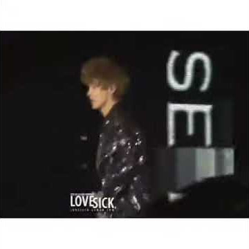 Luhan sang along with Seohyun's part -SEOHAN