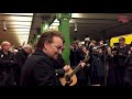 U2 - U-Bahn Subway Metro Surprise Gig Berlin - 06/12/2017 Multicam Edit
