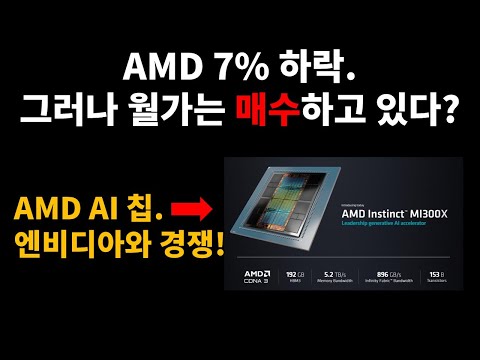   AMD 7 하락 그러나 월가는 매수하고 있다