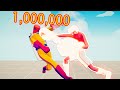 1000000 damage boxer 1 vs 1 every unit  tabs totally accurate battle simulator