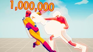 1000000 DAMAGE BOXER 1 vs 1 EVERY UNIT | TABS Totally Accurate Battle Simulator screenshot 2