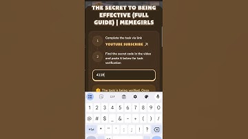 The secret to being effective video code #memefi #memefisecretcode plz like, share & subscribe